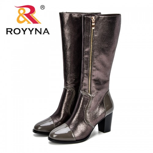 ROYYNA Thigh High Boots Female Winter 