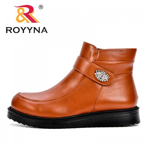 ROYYNA Women Ankle Boots 2018 Autumn 