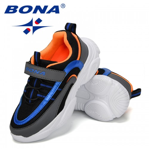 synthetic leather running shoes